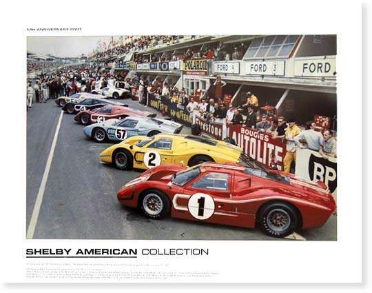 24h Le Mans, La storia del mitico duello Ferrari-Ford, Davide contro Golia 3 GT40MkIV LeMans 67 1b