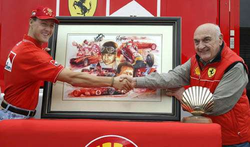 F1, addio a José Froilán González 3 Shell 100th Ferrari Victory