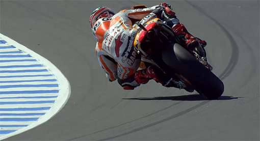 MotoGP, Phillip Island - Briefing 15 marc_drifting