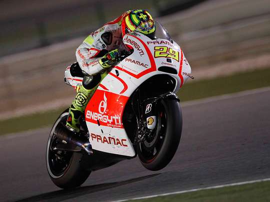 MotoGP Losail - Debriefing 17 Iannone-Pramac-Qatar-2013