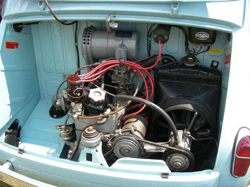 Auto storiche: la Fiat 600 11 Fiat 600 motore