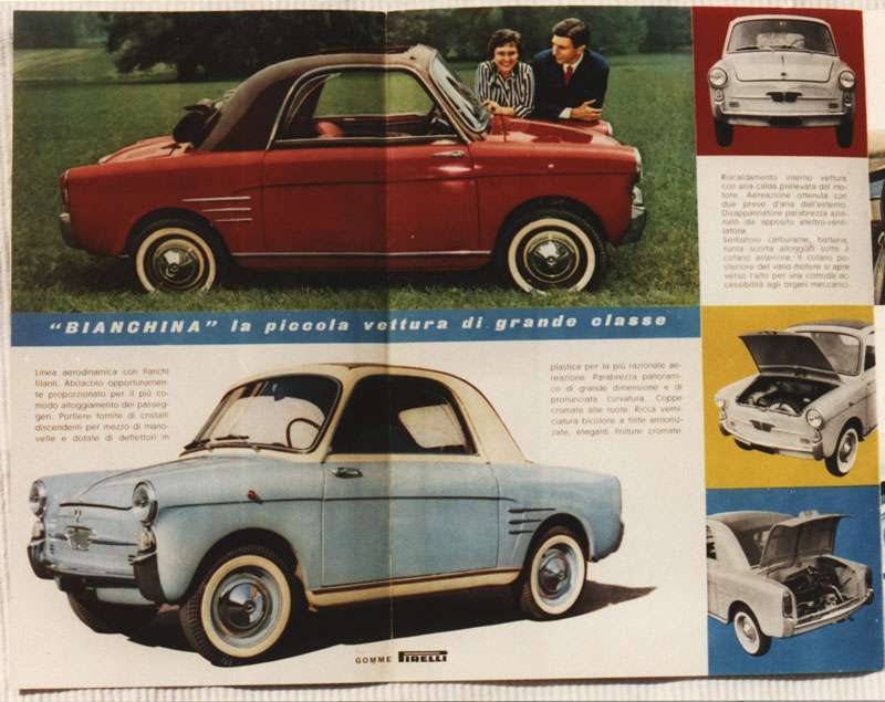 Autobianchi Bianchina: una piccola di classe 3 bianchina