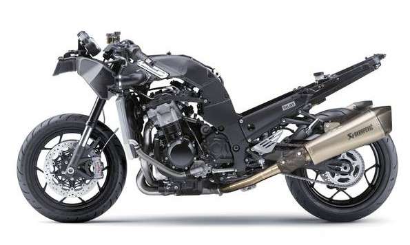 Kawasaki ZZR1400: 200 cavalli per il turismo veloce 10 telaio zzr1400