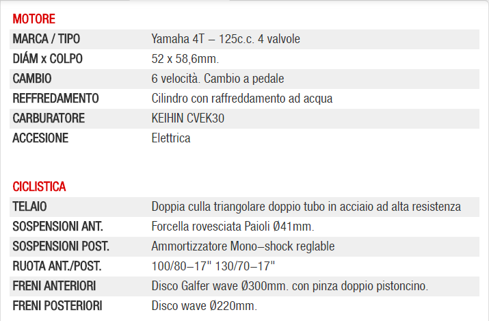 Test Rieju RS3 125 NKD : un'alternativa economica ed a livello della concorrenza 22 scheda1