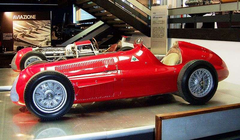 Monoposto leggendarie: Alfa Romeo Tipo 159 7 800px Alfa Romeo Alfetta 159 Arese 20070608