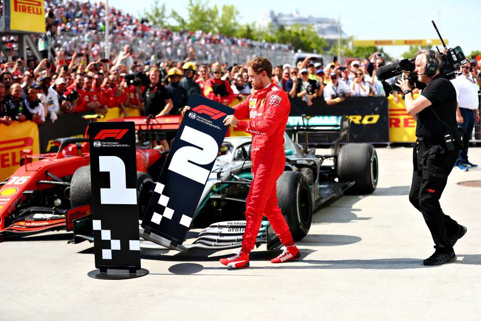 F1: La Ferrari fa "Istanza di Revisione" per la penalizzazione di Vettel in Canada 1 Vettel