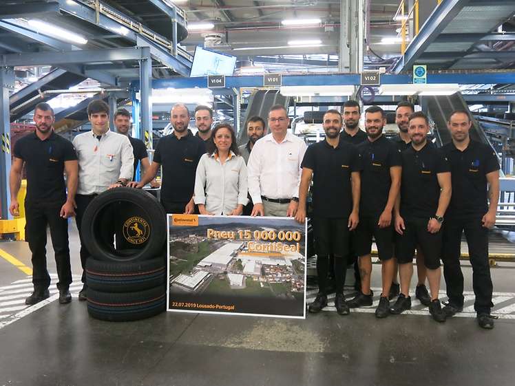 Continental: Il 15 milionesimo pneumatico ContiSeal prodotto a Lousado in Portogallo 5 15milionesimo ContiSeal