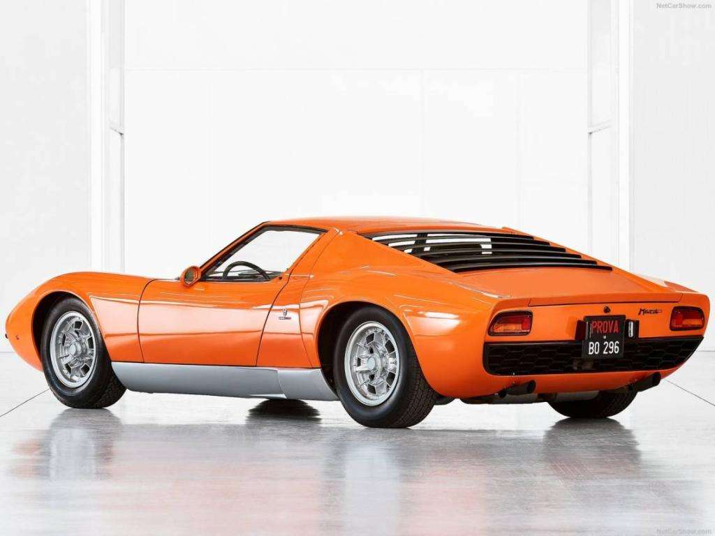 Autostoriche: Lamborghini Miura P400 10 Lamborghini Miura P400 1968 1600 04