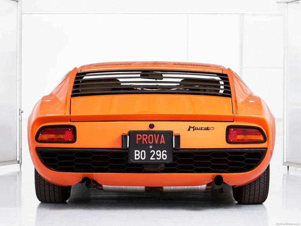Autostoriche: Lamborghini Miura P400 8 Lamborghini Miura P400 1968 1600 06