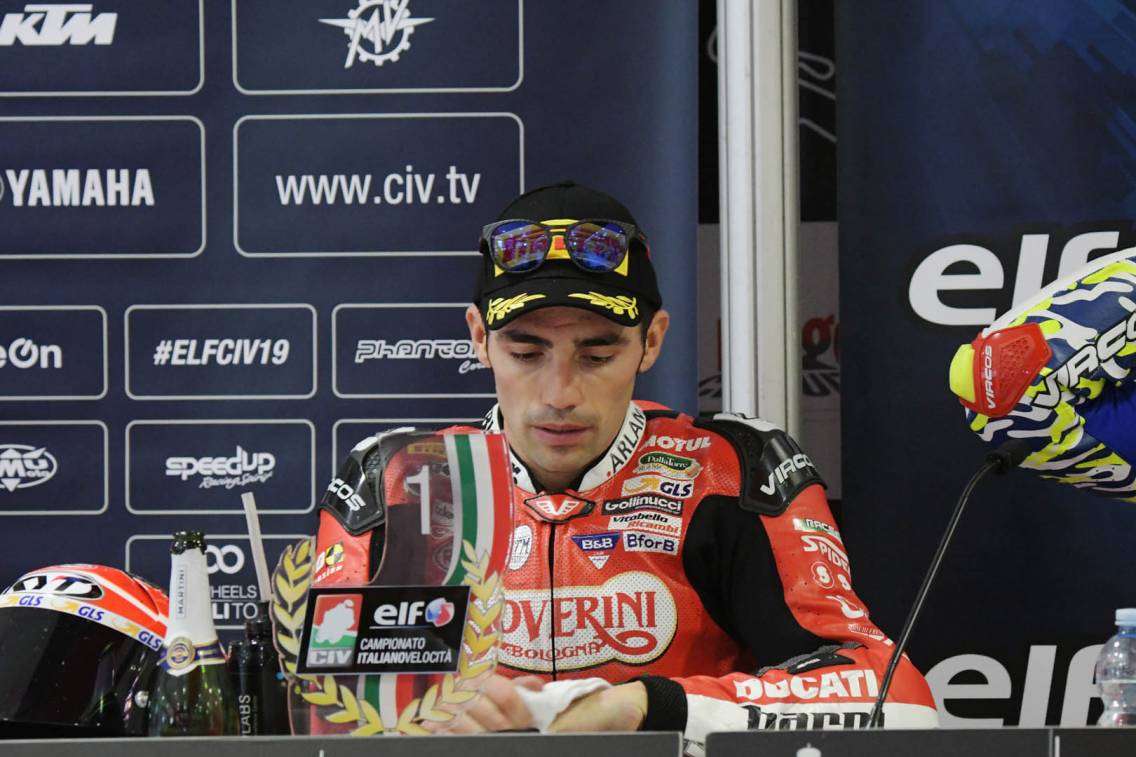 CIV: Pirro campione SBK 2019 10 51intervista
