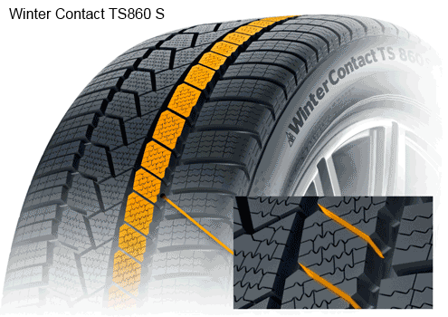 Pneumatici Invernali e All Season, la nostra scelta, per un inverno sicuro 9 continental wintercontact ts860 s first drive dry braking