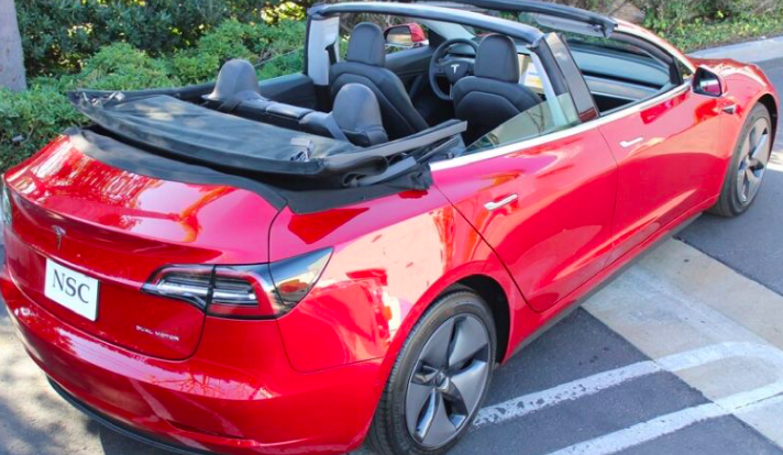 Tesla: Newport Convertible Engineering scopre la Model 3 6 Schermata 2020 05 22 alle 09.00.04