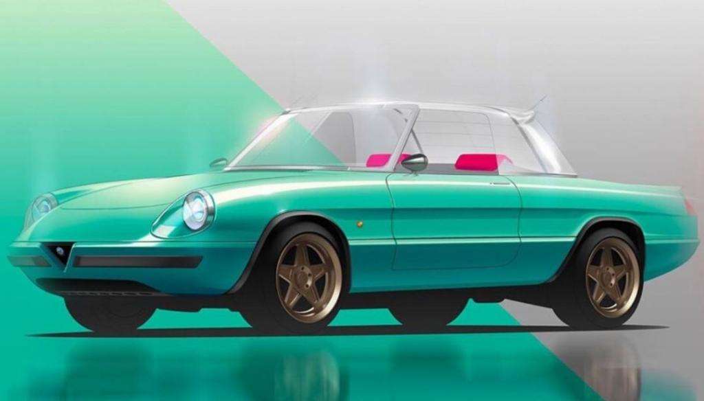 Garage Italia Custom, porterà l'Alfa Romeo Spider nel futuro con la trazione elettrica 5 alfa romeo spider garage italia