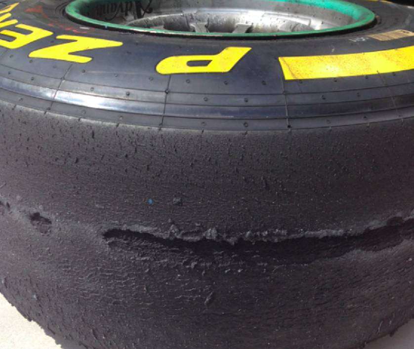 Gli Pneumatici Parte II: L'aderenza o Grip 10 Blistering F1 2