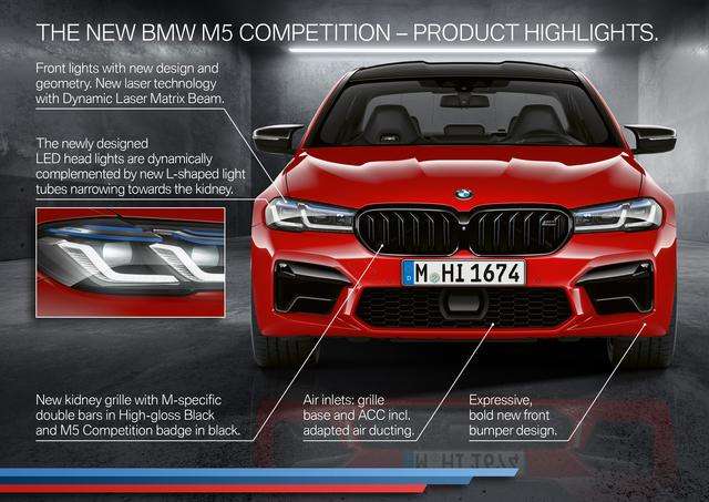 BMW: Nuova M5 anche in versione Competition 9 small 2020 06 21T110531.701