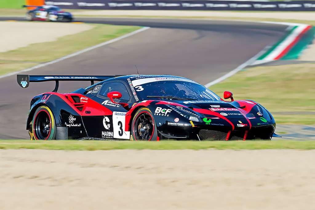 Campionato Italiano GT: il riassunto del weekend imolese 30 BEA 2636.jpg S. Hudspeth M.Michelotto M.Greco Easy Race