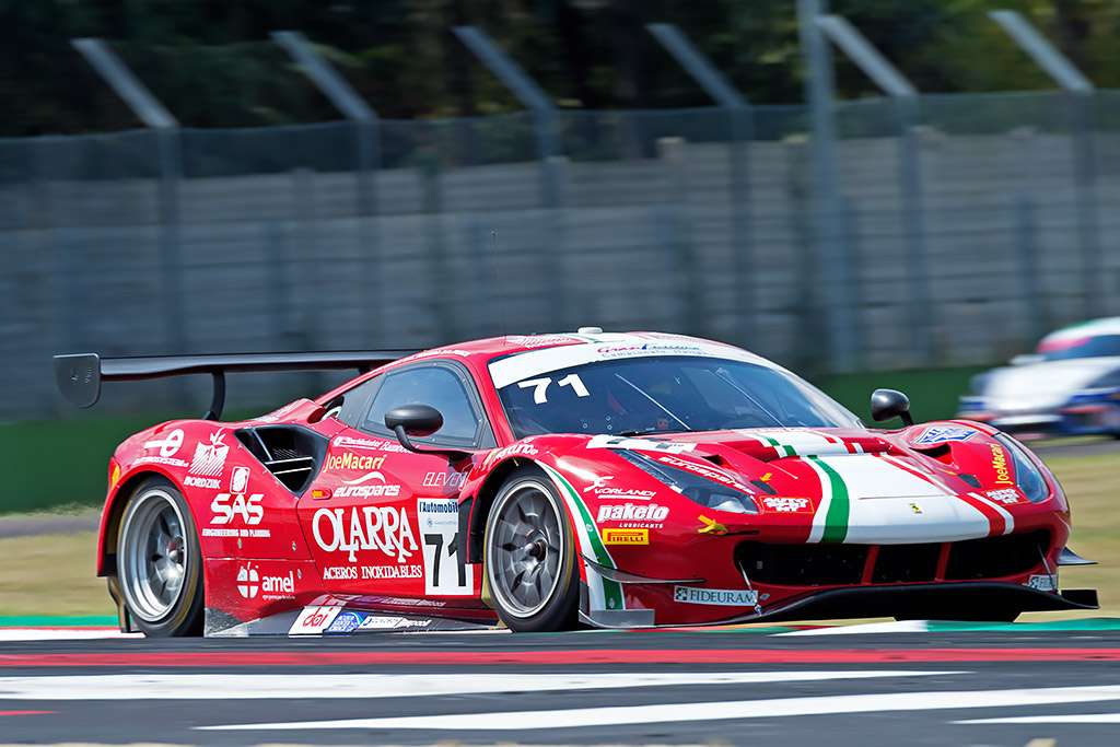 Campionato Italiano GT: il riassunto del weekend imolese 42 BEA 3151.jpg G.Roda A.Rovera A.Fuoco Af Corse