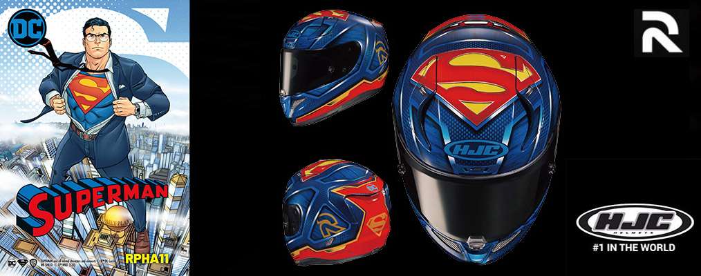 Collezioni HJC: arrivano i caschi ispirati a Superman e Venom 3 Collezioni HJC: arrivano i caschi ispirati a Superman e Venom