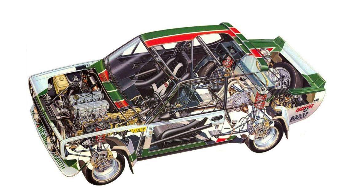fiat 131 abarth rally le foto storiche 2