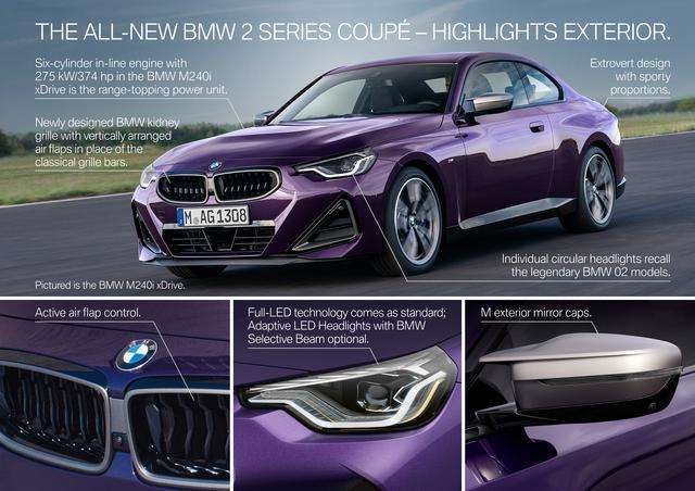 BMW: Nuova Serie 2 Coupè, sportiva ma con stile 1 small 1 1