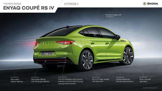 Škoda: ENYAQ COUPÉ iV, EV sportiva anche RS 2 small 12 1