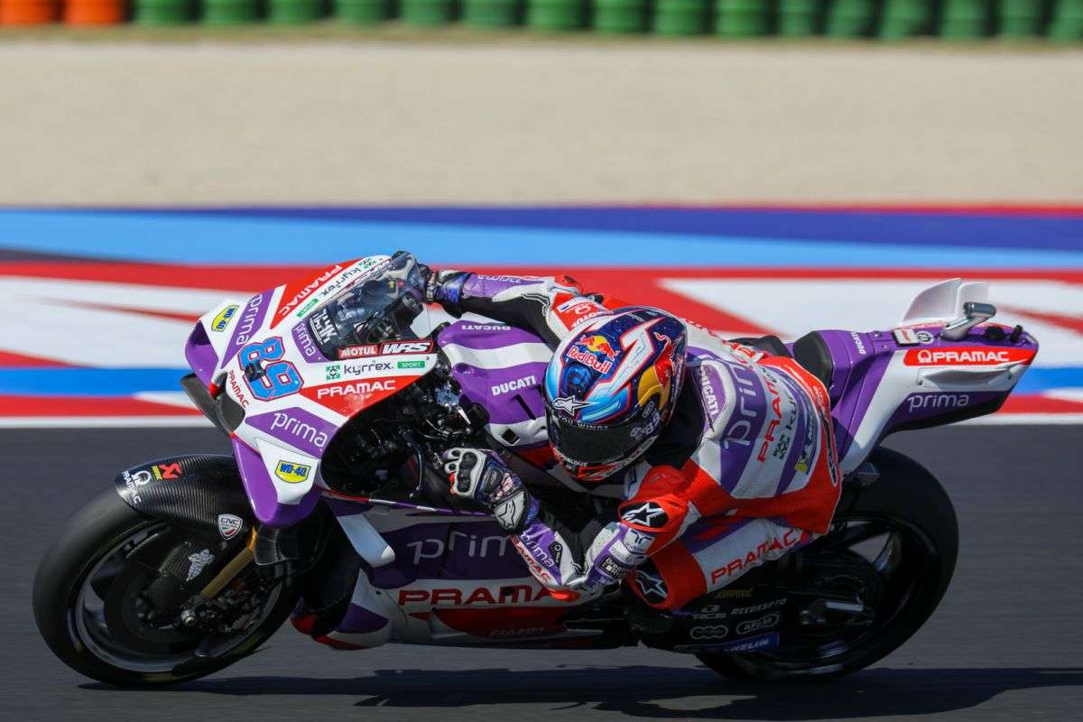 A Misano tripudio Ducati: trionfo di Martin ma anche di Bagnaia, terzo al traguardo. 33 HH0A8679