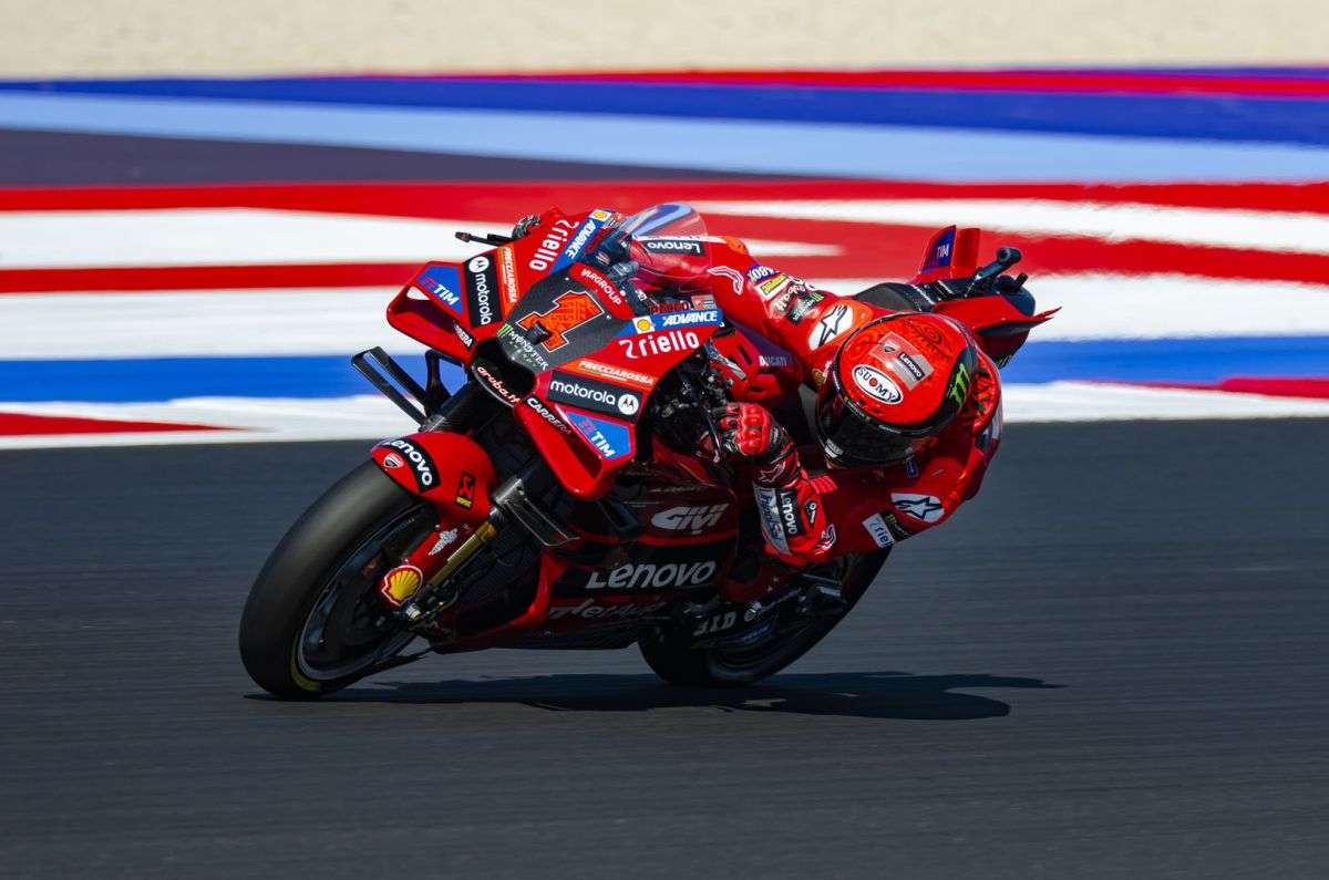 A Misano tripudio Ducati: trionfo di Martin ma anche di Bagnaia, terzo al traguardo. 64 ITA1320