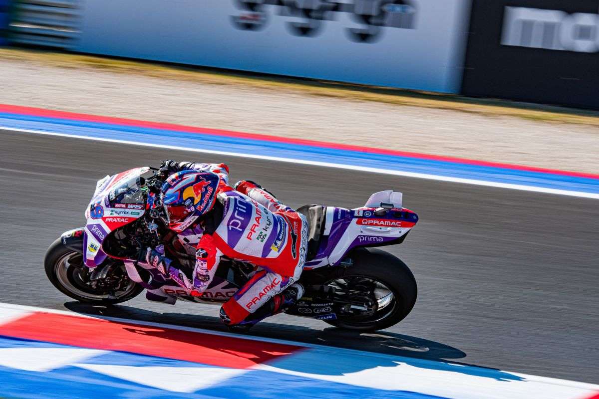 A Misano tripudio Ducati: trionfo di Martin ma anche di Bagnaia, terzo al traguardo. 16 ITA 8537