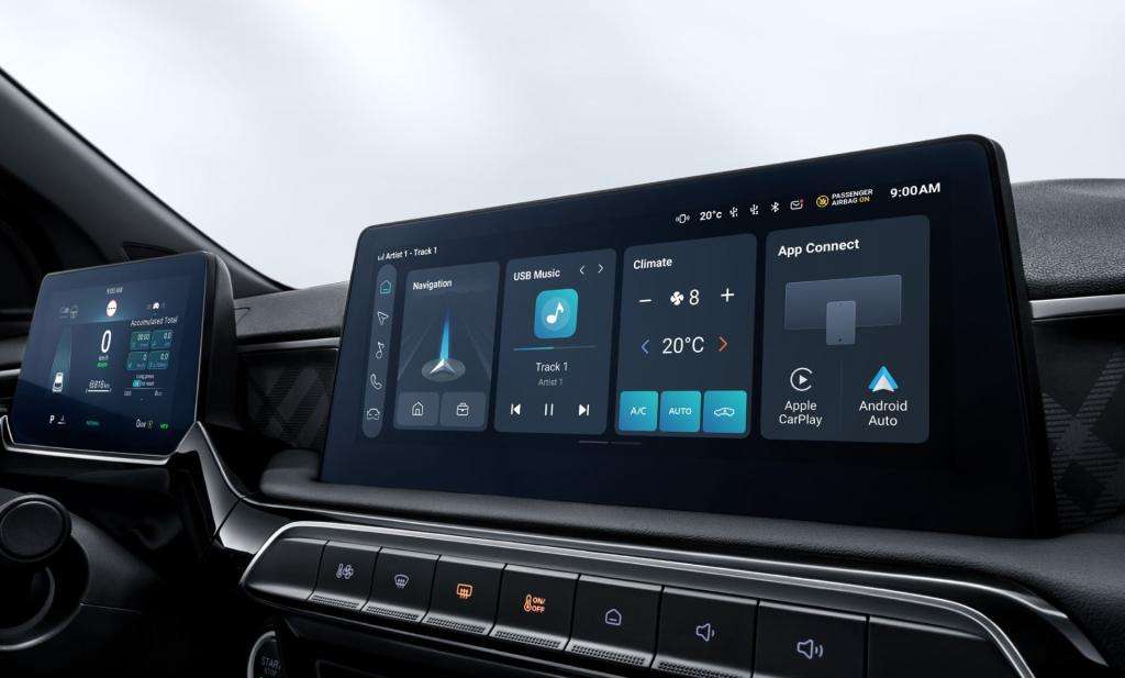 MG3 Hybrid+, tecnologica, prestazionale con un ibrido competitivo 4 Screen