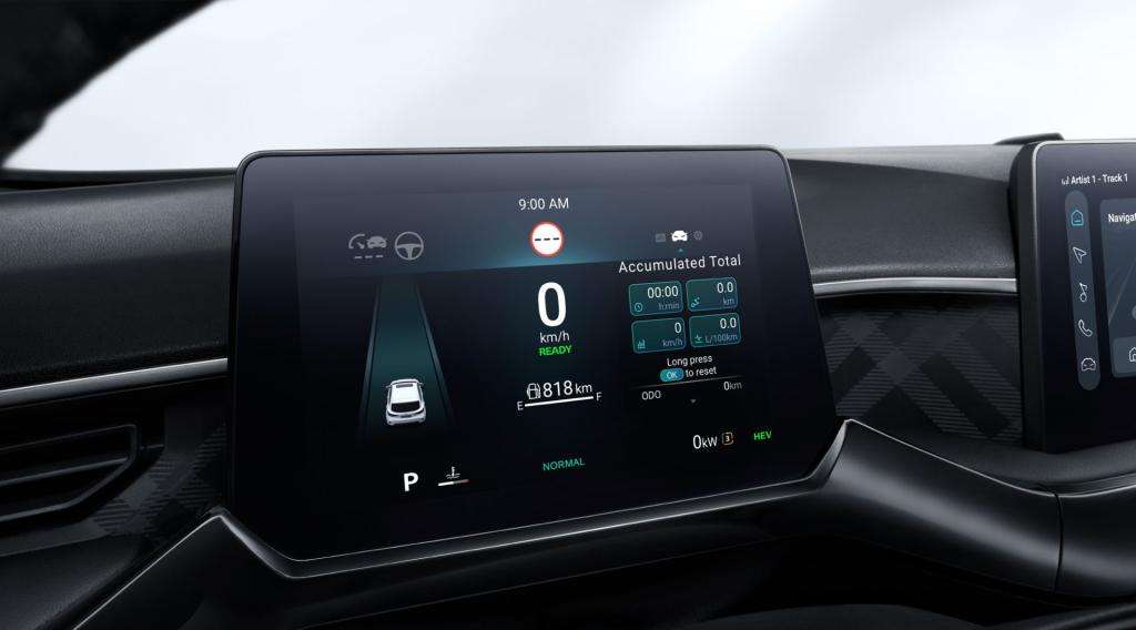 MG3 Hybrid+, tecnologica, prestazionale con un ibrido competitivo 5 The Dashboard