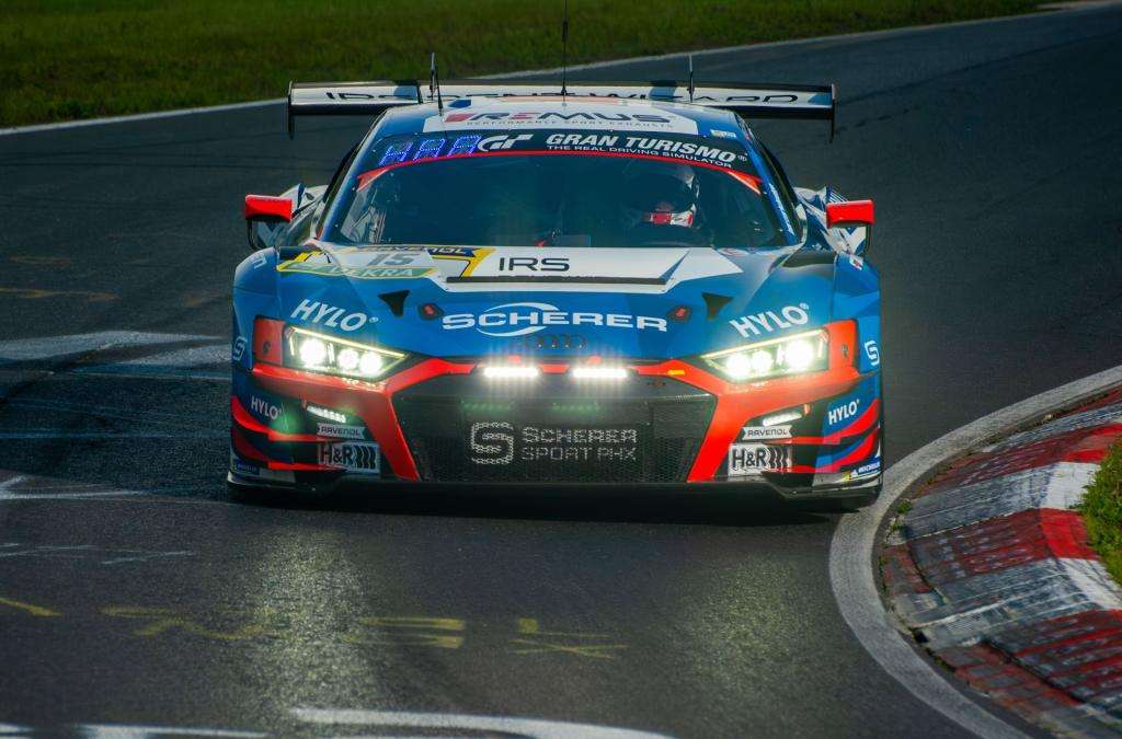 ADAC 24h: Scherer Sport Audi vince la 24 ore più breve della sua storia 8 NBR 9838 Verbeterd NR