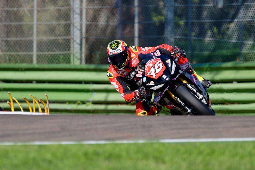 ULTIMO GIRO DI GIOSTRA PER IL CIV A IMOLA IN MEMORIA DI LUCA SALVADORI 18 CIV SBK R6 Cav 01
