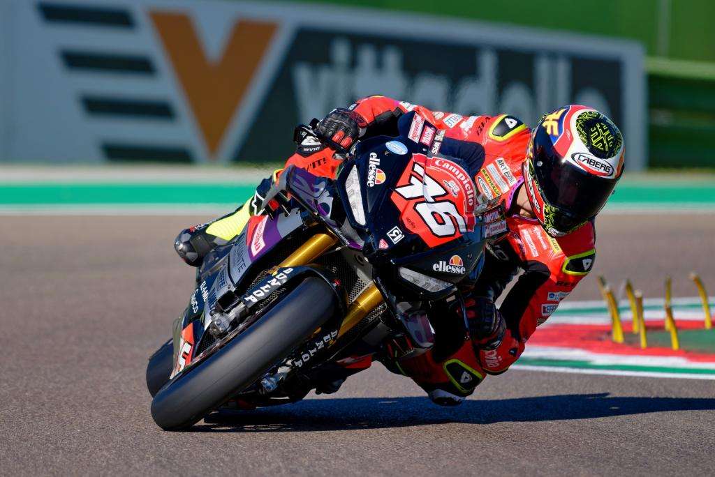ULTIMO GIRO DI GIOSTRA PER IL CIV A IMOLA IN MEMORIA DI LUCA SALVADORI 17 CIV SBK R6 Cav 02