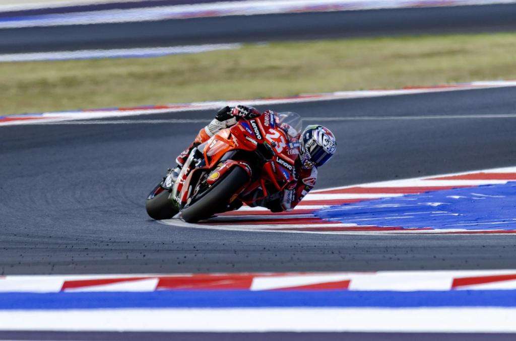 MotoGP: Bagnaia chiude le prequalifiche al comando. 13 ITA0041