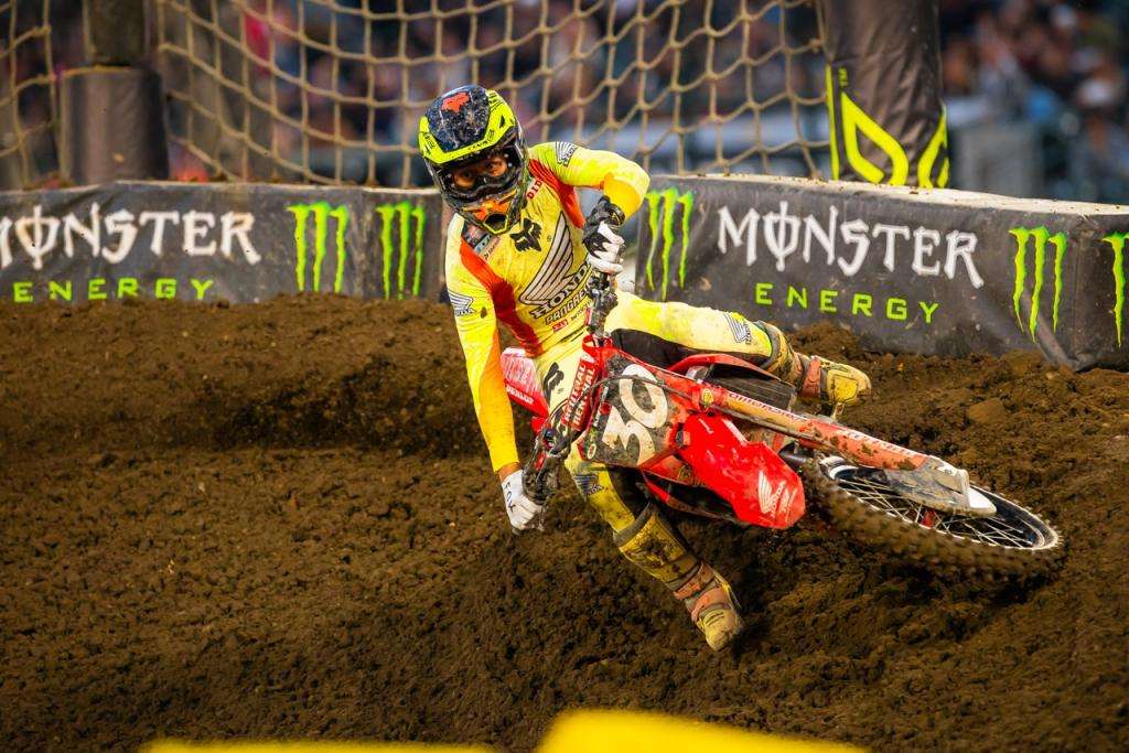 AMA Supercross: Anaheim 1 suona arancione con Sexton 1 Jo Shimoda Anaheim 1 2025