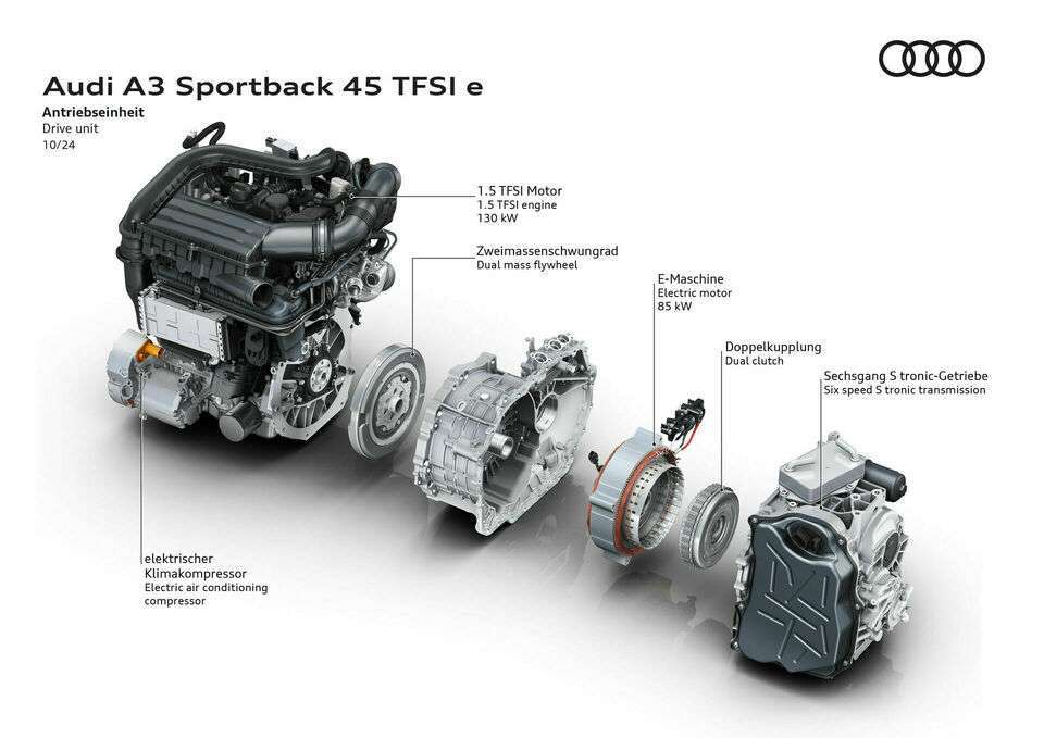 Auto Novità: Audi A3 Sportback TFSI-e, nuove caratteristiche e prestazioni 2 A244362 web 960