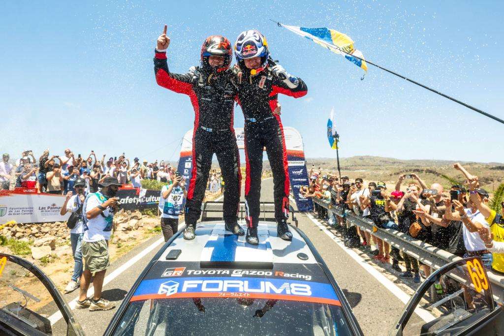 WRC Canarie: dominio Rovanpera. Strepitoso poker per Toyota 1 si202504270966