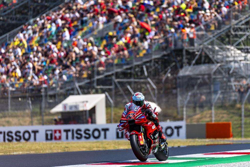 Marc Márquez da leggenda: pole numero 100 e nuovo record al Mugello 1 Pecco Bagnaia, GP Italia 2025. Foto Mazzocco Alessio