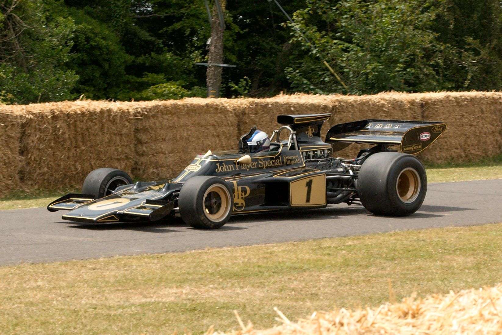 Monoposto leggendarie: la Lotus 72 5 Lotus 72E at Goodwood 2010