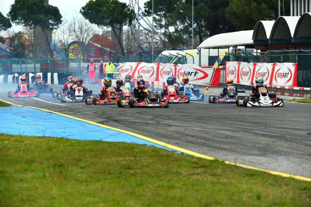 Easykart a Jesolo: tecnica, strategia e grandi protagonisti nel secondo round alla Pista Azzurra. 6 D4S 1141