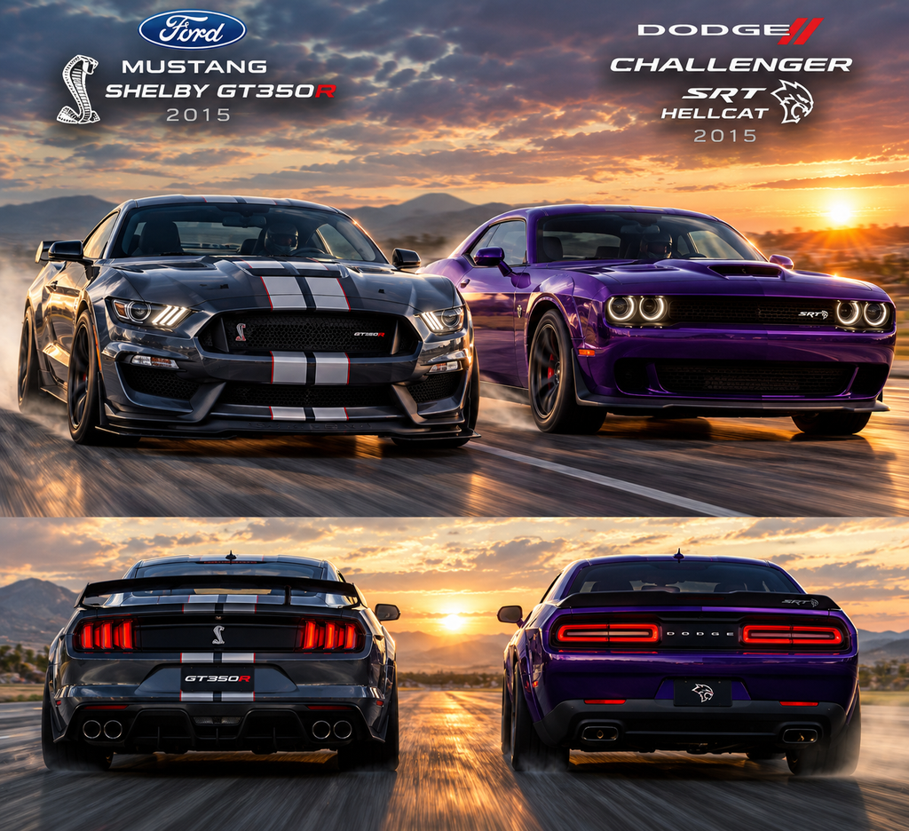 Guida all'acquisto storica: SFIDA TRA LEGGENDARIE MUSCLE CAR AMERICANE STORICHE E MODERNE 2 ea902b4a 2fb9 434b 9fcb 4f584838a38f