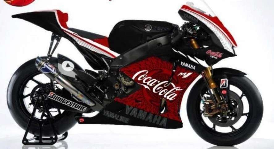 yamaha m1 coca cola yamaha m1 coca cola