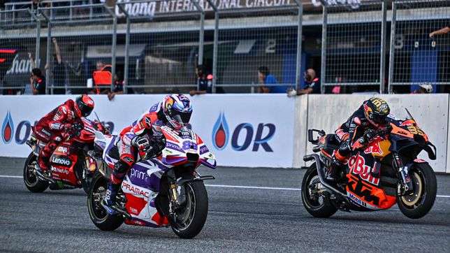 MotoGP: Volata A Tre In Thailandia, Vince Martin Davanti A Bagnaia E ...