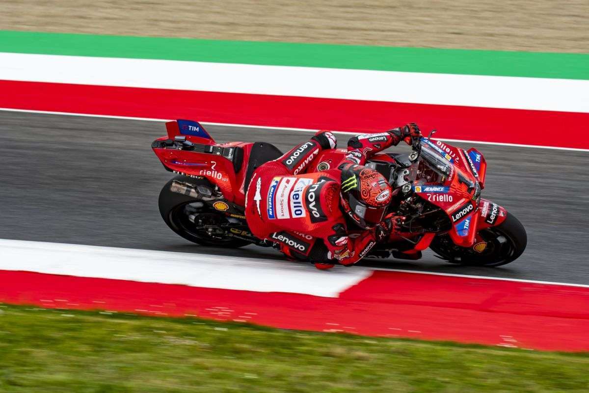 Bagnaia domina le libere del GP d'Italia. - Giornalemotori